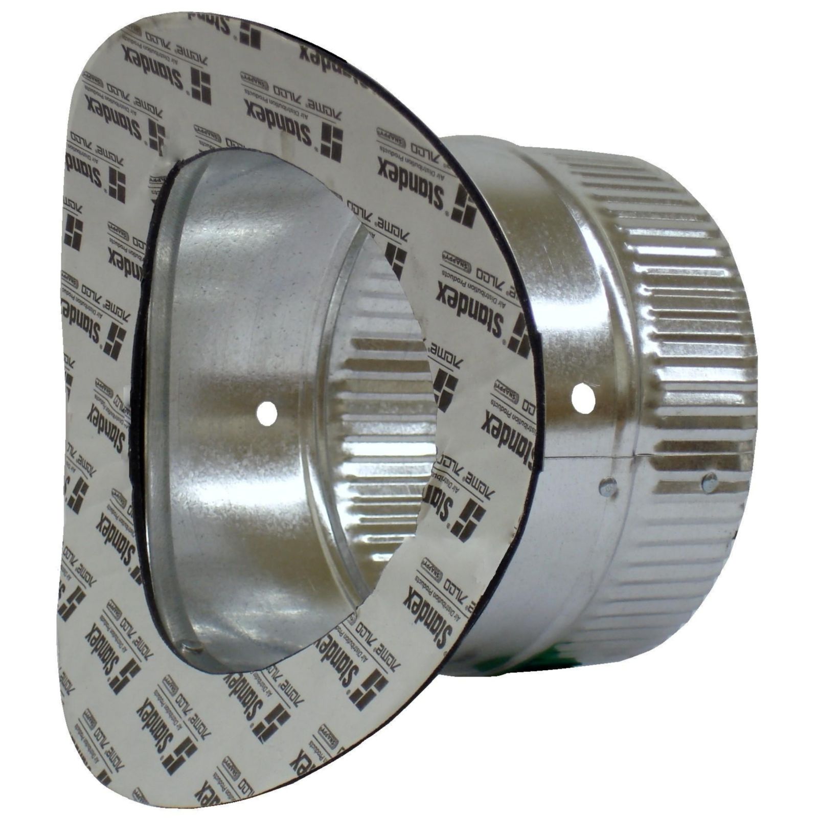 Snappy 171-7 - #171 - Round Adhesive Takeoff, 6" Tube Length, 1 1/2" Flange, for 7" Round Pipe, 26 Gauge