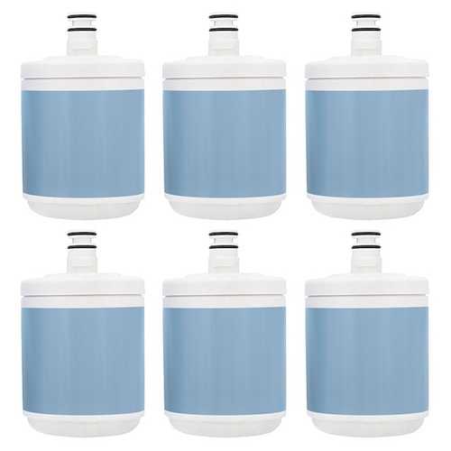 Replacement Water Filter Cartridge for LG LFX25974SW (6-Pack)